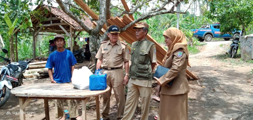 Dinas Sosial Ciamis, Kurangi Beban Korban Rumah Roboh