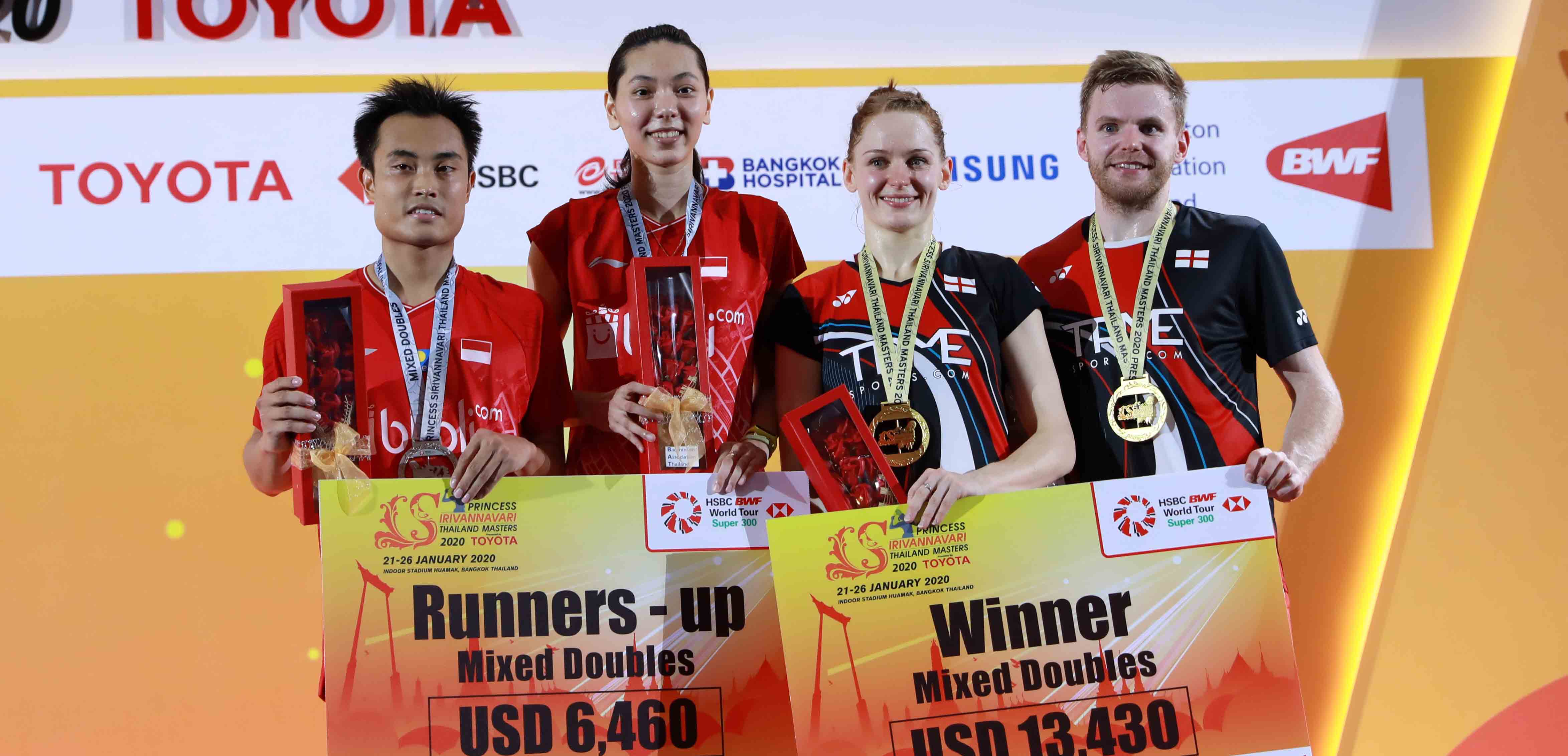 Hafiz/Gloria Runner Up Thailand Masters 2020