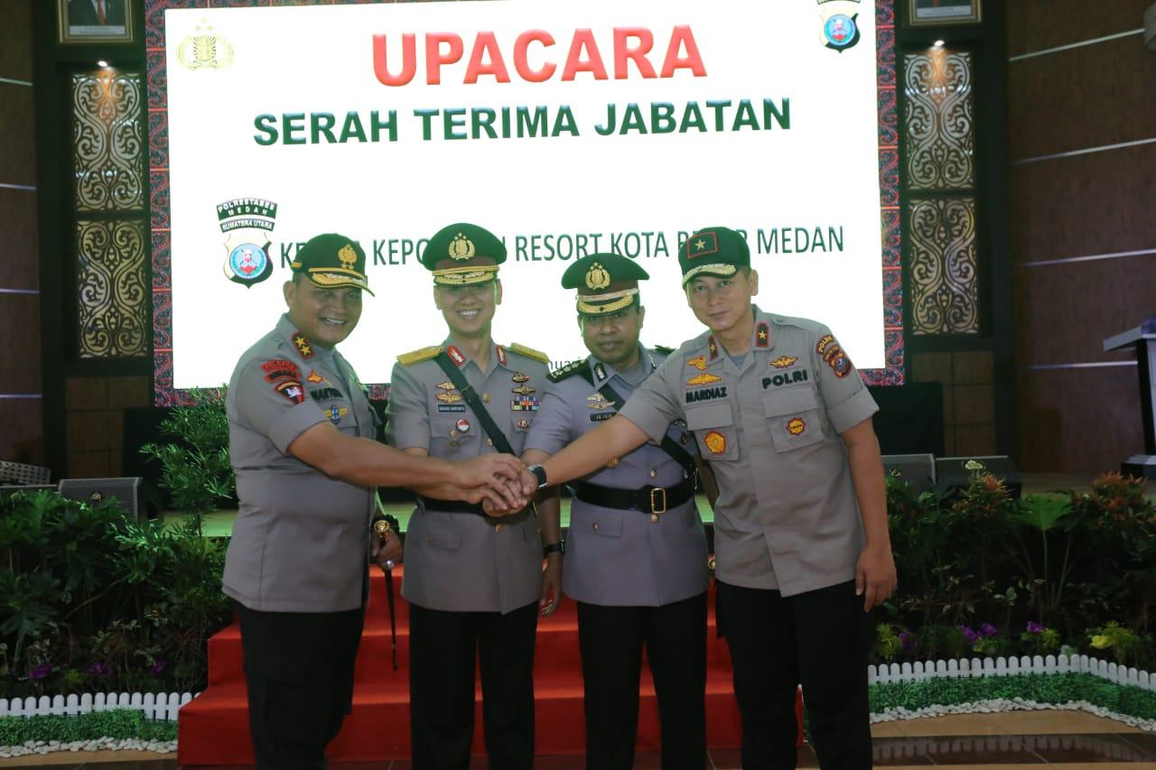 Kapolda Sumut, Tanam Pohon Usai Sertijab Kapolrestabes Medan