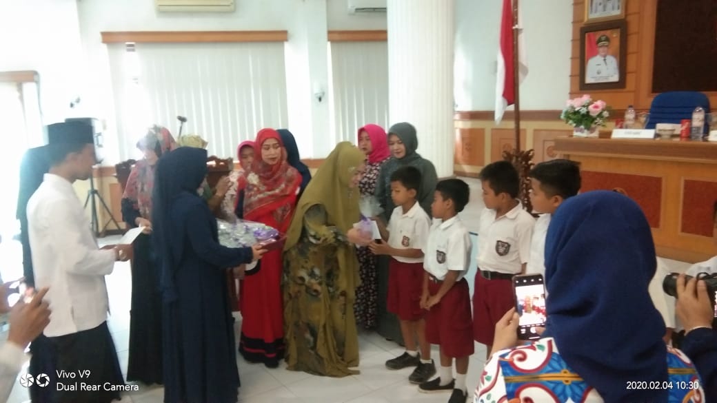 Dharma Wanita Persatuan Langkat, Gelar Pengajian dan Santuni Anak Yatim (2)