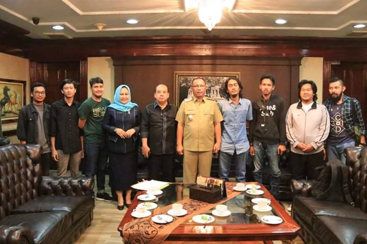 Akhyar Ajak Komunitas Gerakan Kampung Sendiri Bikin Cantik Kota Medan