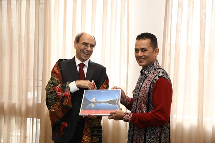 Wagub Sumut - Dubes Swiss Bahas Tingkatkan Investasi