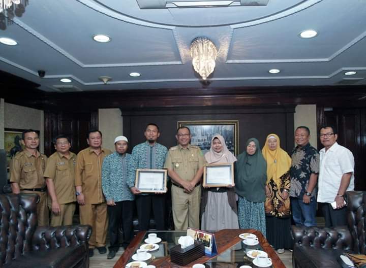 Wujudkan Medan Cantik, Akhyar Ajak Sekolah SDS Siti Hajar dan SDS Nurcahaya Dukung Program #Yokbikincantikmedan
