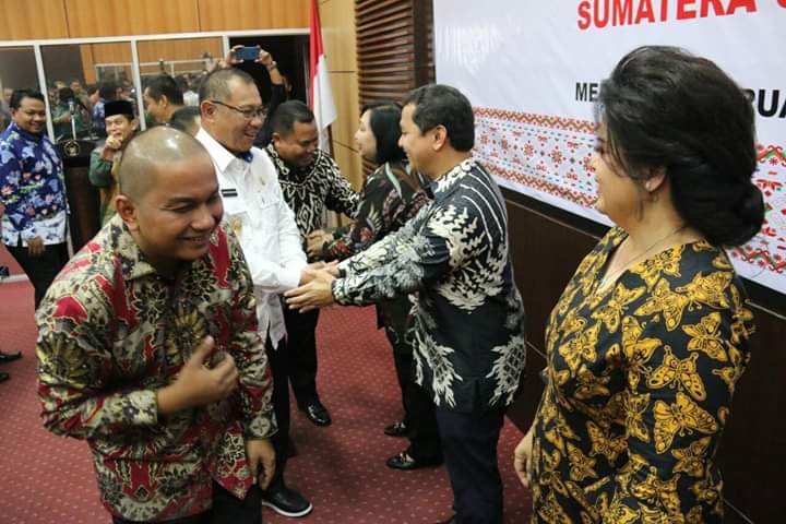 Eydu Oktain Panjaitan Jabat Kepala BPK Sumut, Akhyar Apresiasi Pengabdian dan Dedikasi Ambar Wahyuni