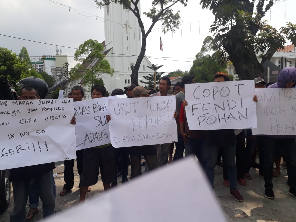 FP3SU Soroti Bagi-bagi Proyek di Dinas Bina Marga Sumut