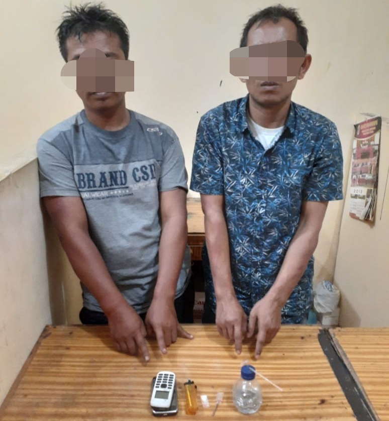 Polsek Lubuk Pakam, Amankan 2 Pria Diduga Pengguna Narkotika