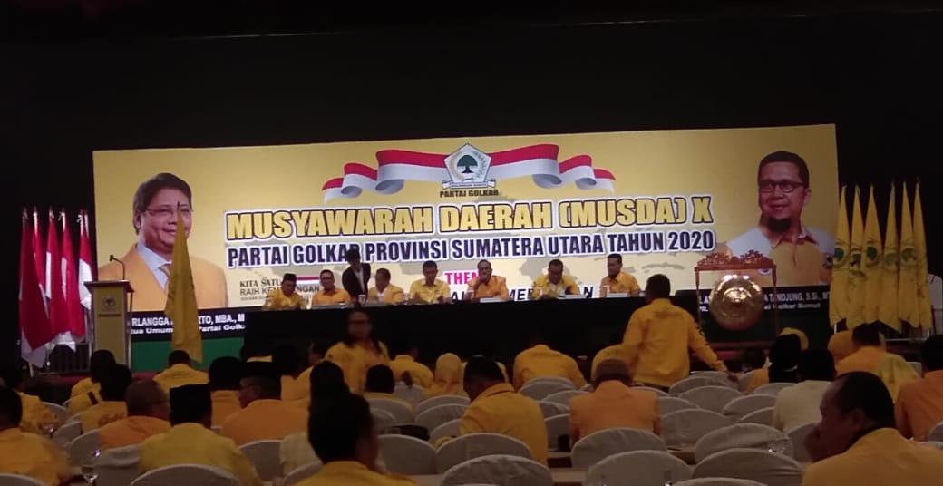 Musda Golkar Sumut, Doli Kurnia Tanjung Buka Musda