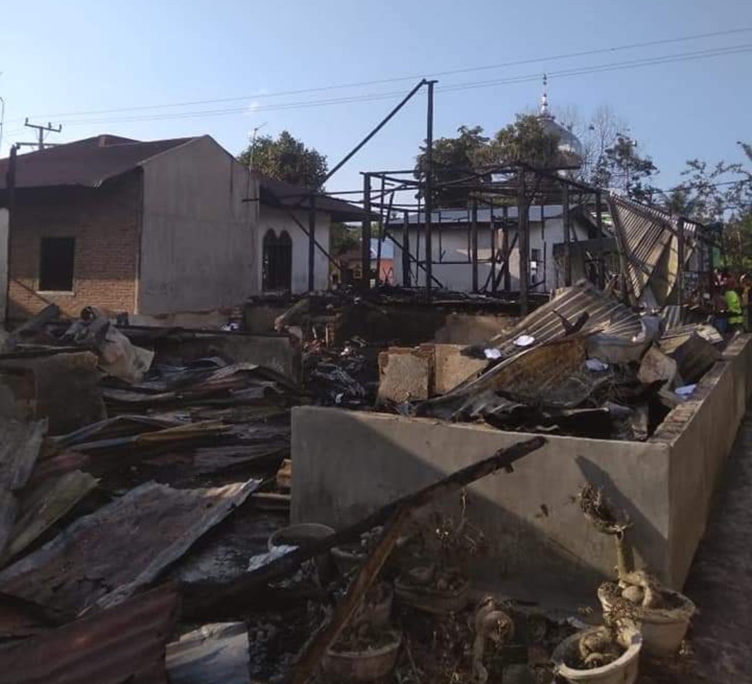 Open Donasi Korban Kebakaran di Binjai Selatan, Pak Rinoto Kuli Bangunan
