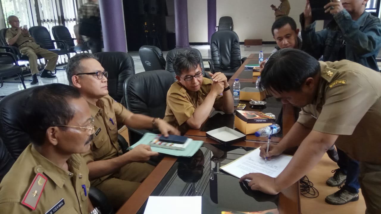 Korban Gempa Bumi 6,9 SR Pamarican, Datangi Kantor DPRD Ciamis