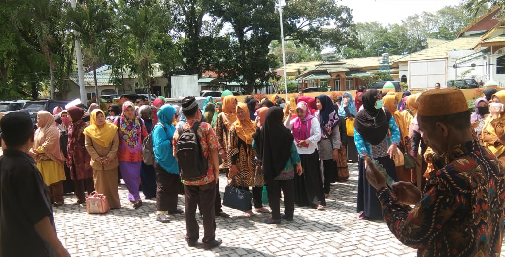 Kemenag Langkat, Singgung Jokowi saat Bertemu Guru Honorer