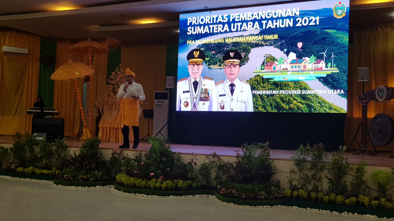 Musrenbang Provsu Wilayah Pantai Timur, Ralin Sinulingga Kecewa Biografi Kabupaten Langkat Tidak Ditayangkan