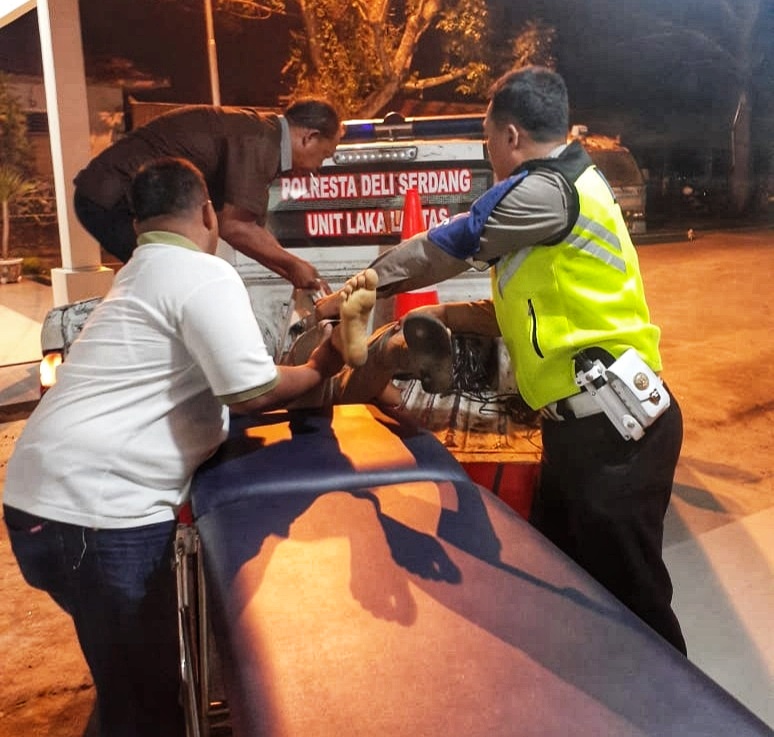 Laka Lantas di Deli Serdang, Satu Orang Meninggal Dunia