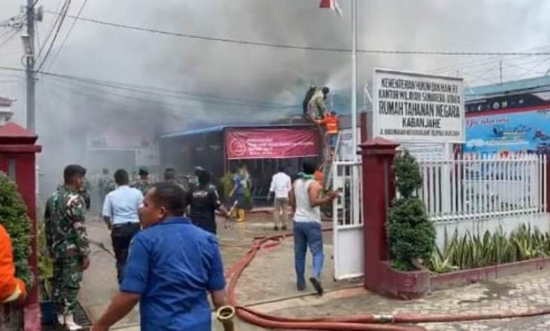 Rusuh di Rutan Kabanjahe, Dipicu 4 Tahanan Narkotika Diberi Sanksi oleh Sipir