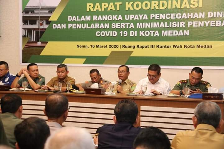 Kota Medan Ditetapkan Status Siaga Darurat Virus Corona 