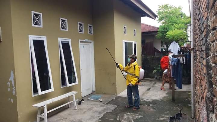 2.487 Titik Wilayah Kota Medan Disemprot Disinfektan