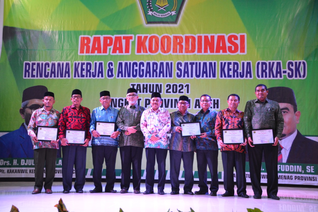 Kementerian Agama Aceh, Gelar Rapat Koordinasi
