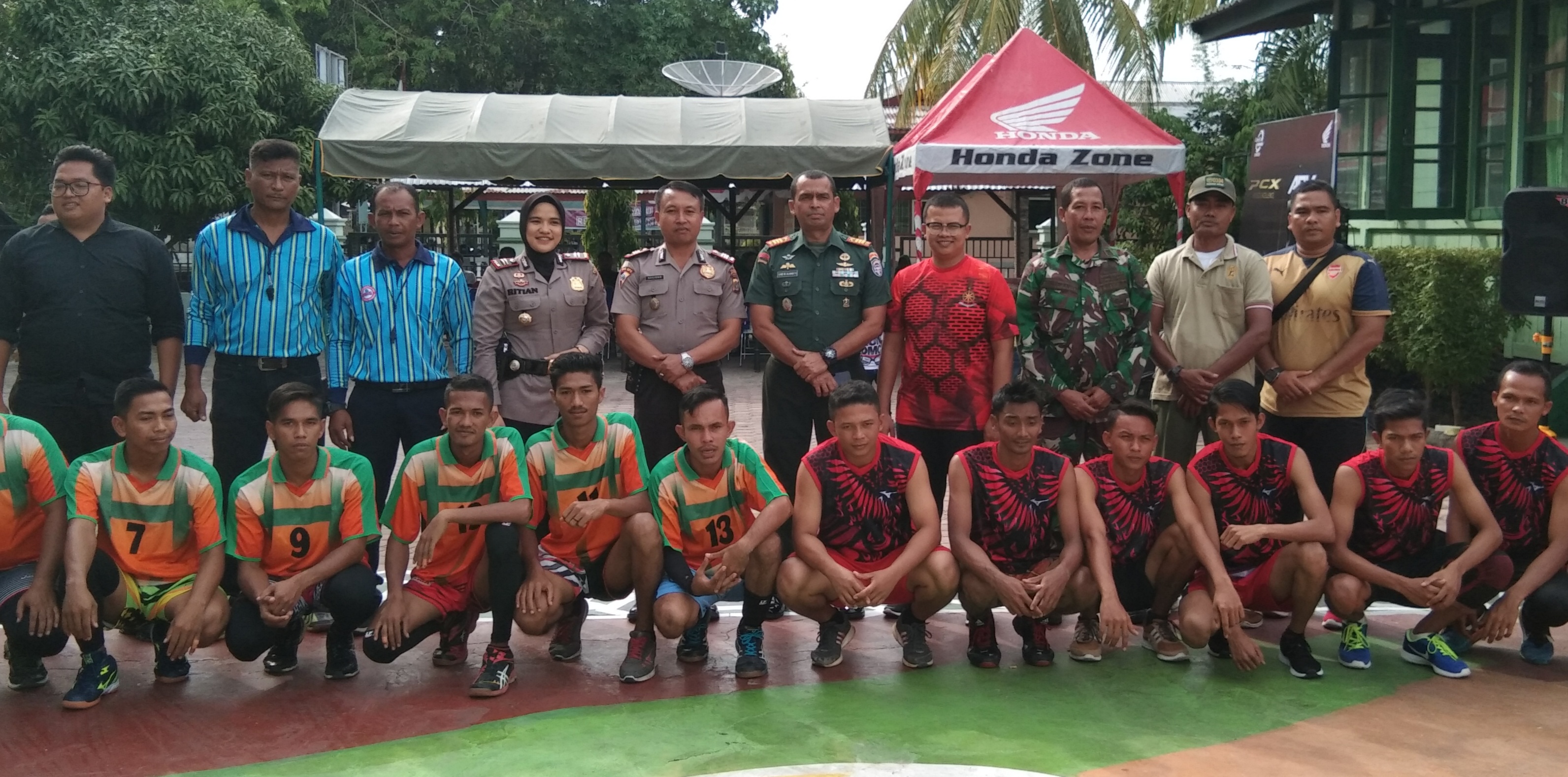 HUT Bekangad Ke 71, Gelar Turnamen Bola Voli 