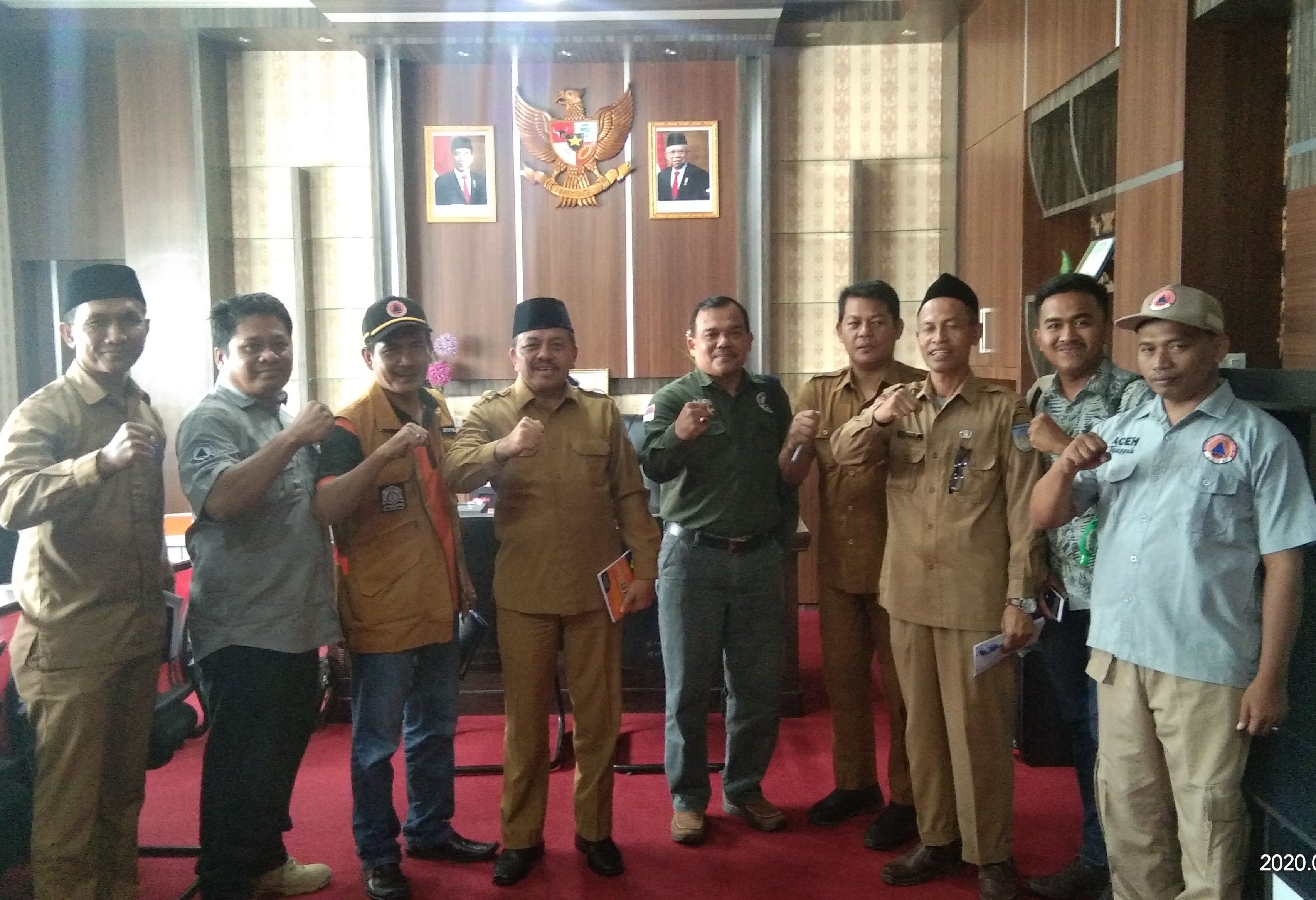 BPBD Kota Langsa, Adakan Rakor