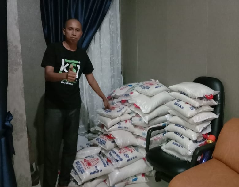 KSJ Batu Bara, akan Salurkan 120 Karung Beras untuk Kaum Dhuafa