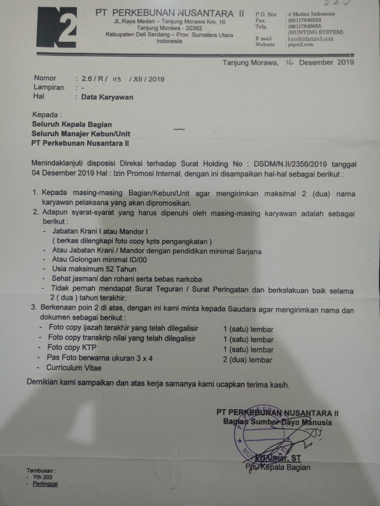 Promosi Internal PTPN II, Penuh dengan KKN