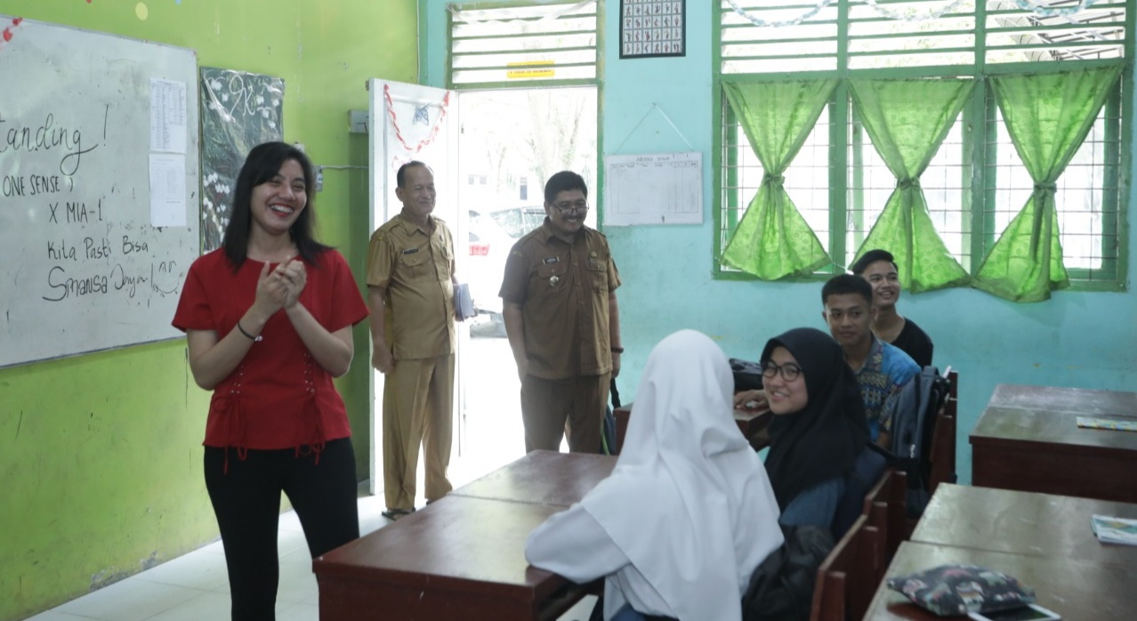 Kadis Pendidikan Asahan, Meninjau Kesiapan Bimtek Siswa-Siswi Sempoerna Foundation