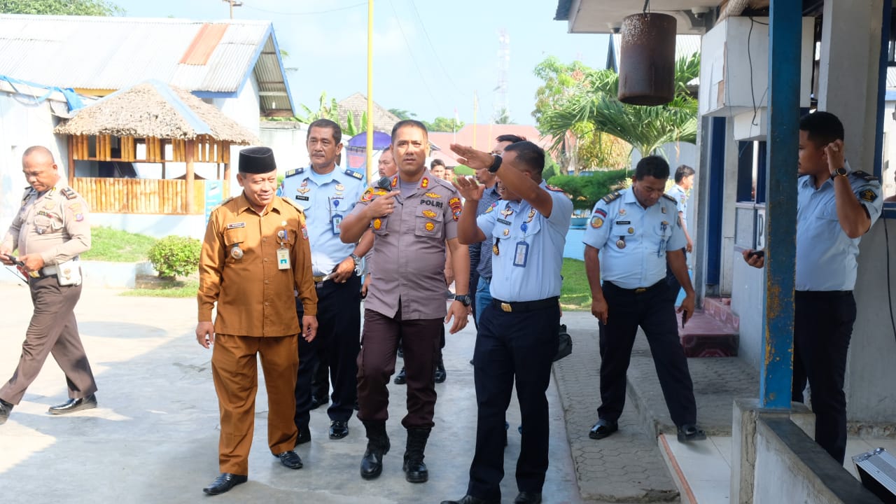 Kapolres Tanjung Balai, Kunker Menjalin Kerjasama dengan Ka Lapas Kelas II B
