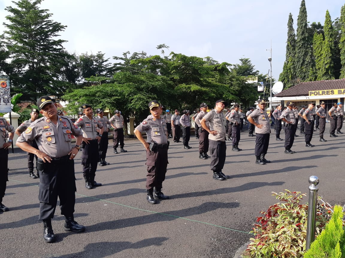 Kapolres Banjar: Senam AW S3 Memelihara Kesehatan Fisik