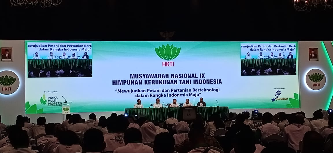 Munas IX HKTI, Dwi Tunggal Lansung Aklamasi