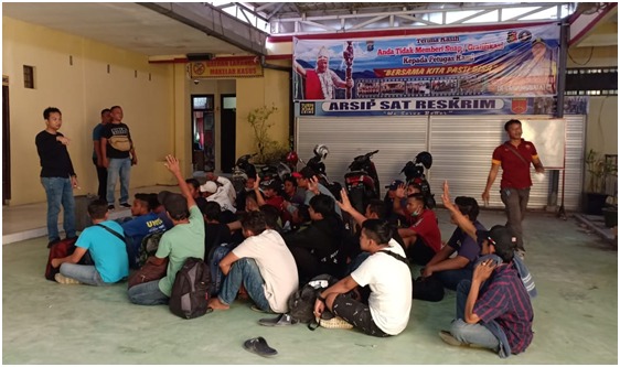Polres Tanjung Balai, Amankan Kapal Motor Bawa 39 TKI dari Malaysia