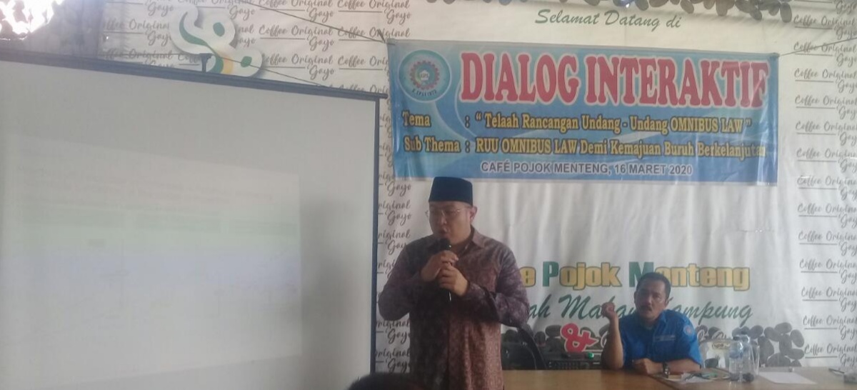 KSPSI 73, Mengapresiasi RUU Omnibus Law Demi Kemajuan Buruh Berkelanjutan