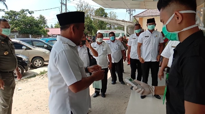 Virus Corona di Labuhanbatu, Andi Suhaimi Tinjau Persiapan RSUD Rantauprapat