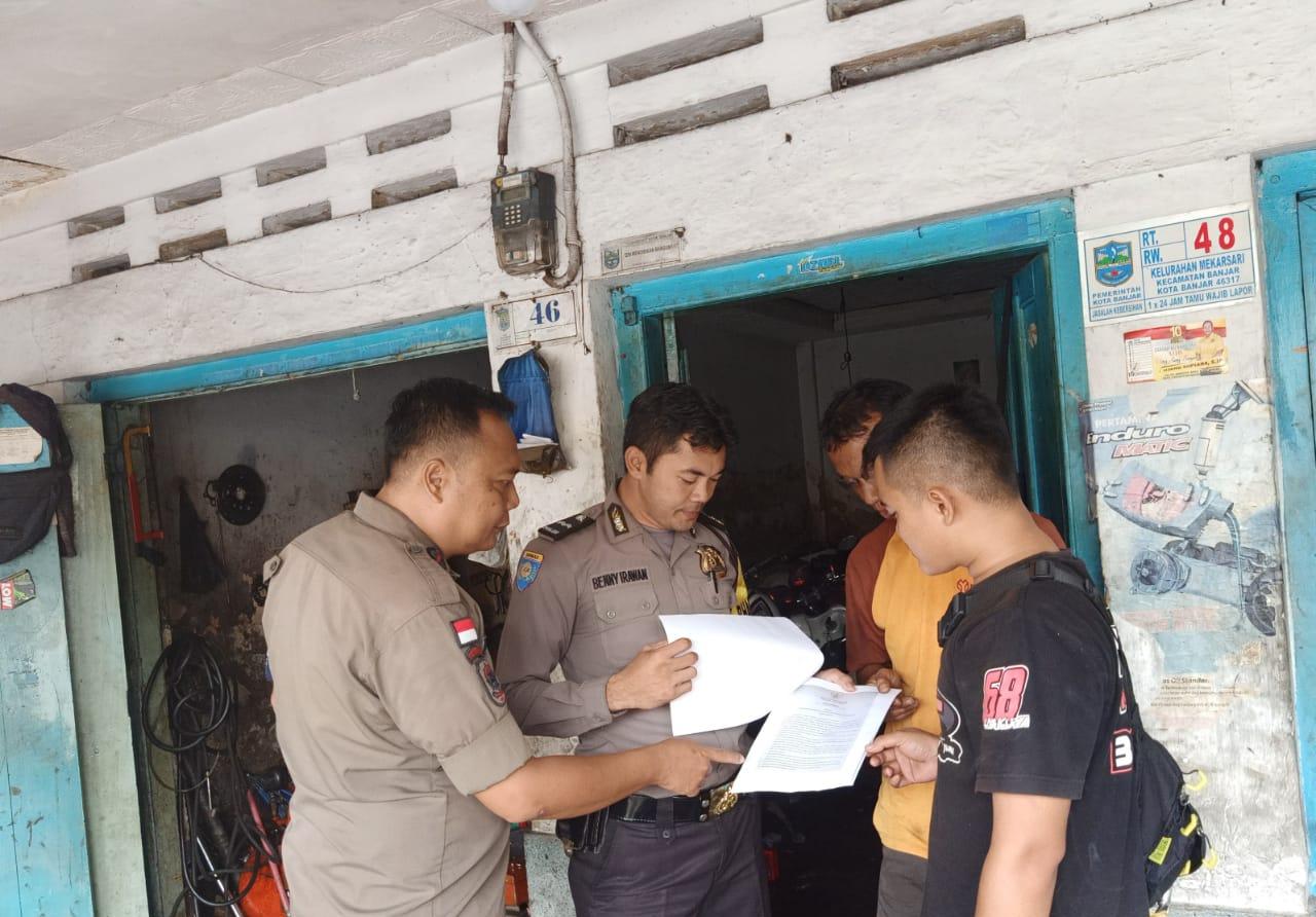 Virus Corona di Banjar, Bhabinkamtibmas Ajak Masyarakat Bentuk Satgas