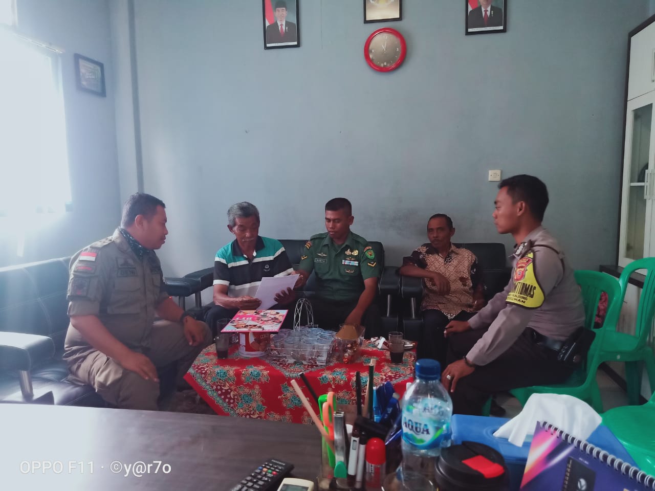 Virus Corona di Banjar, Bhabinkamtibmas Ajak Masyarakat Bentuk Satgas