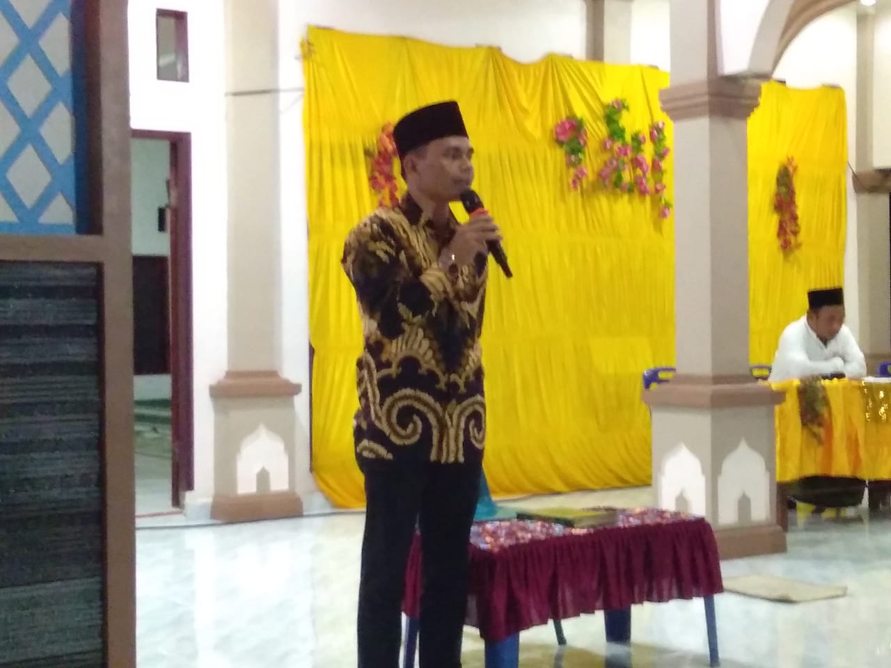 Camat Silangkitang Labusel, Hadiri Peringatan Isra' Mi'raj Nabi Muhammad SAW