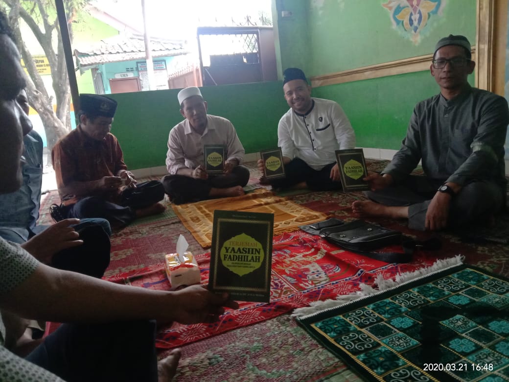Pejuang Islam Nusantara Sumut, Melaksanakan Pembacaan Yasin Fadhilah Agar Corona Segera Teratasi