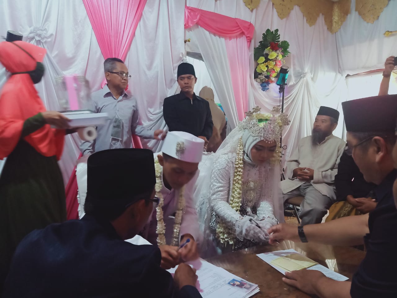 Kisah Pemuda Banjar, Akad Nikah di Tengah Wabah Virus Corona