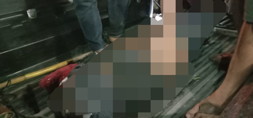 Akibat Sorong Pantat Tronton, Toke Sayur Tewas di Jalan Makam Pahlawan Kisaran