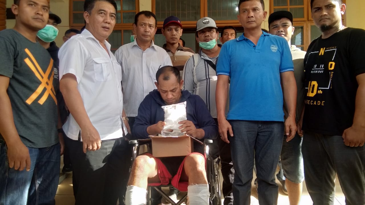 Bawa Sabu, JR Meringis Kesakitan Karena Kena Dor Polres Asahan
