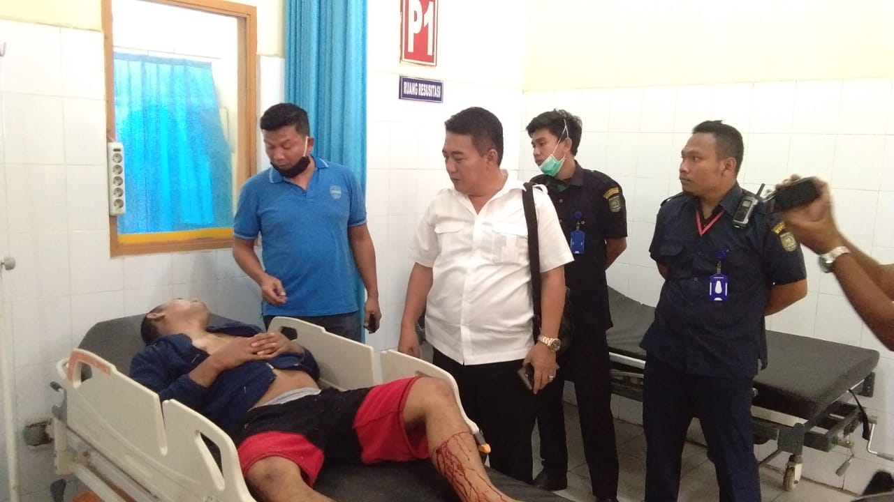 Bawa Sabu, JR Meringis Kesakitan Karena Kena Dor Polres Asahan