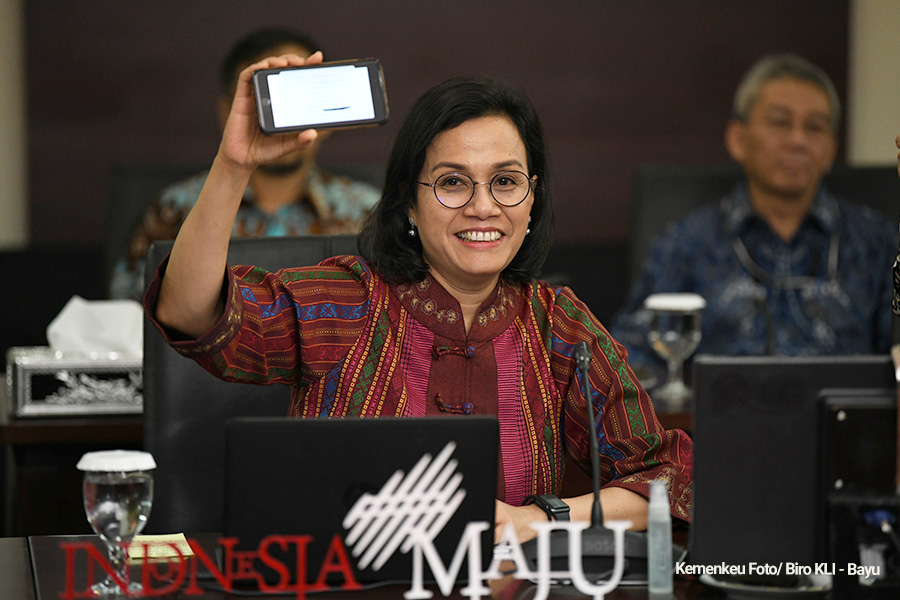 Sri Mulyani: 34 Persen Wajib Pajak Sudah Laporkan SPT Melalui E-Filing DJP