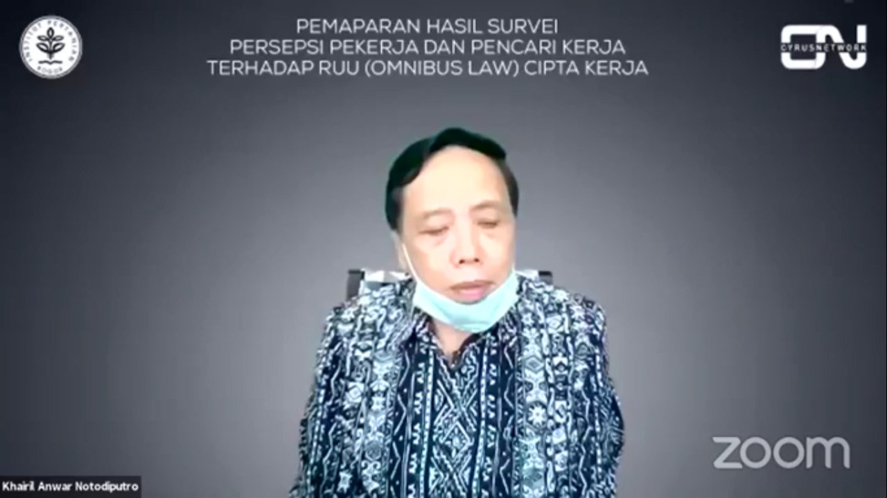 86% Pekerja dan Pencari Kerja Setuju RUU Cipta Kerja Dapat Ciptakan Lapangan Kerja Seluas – Luasnya