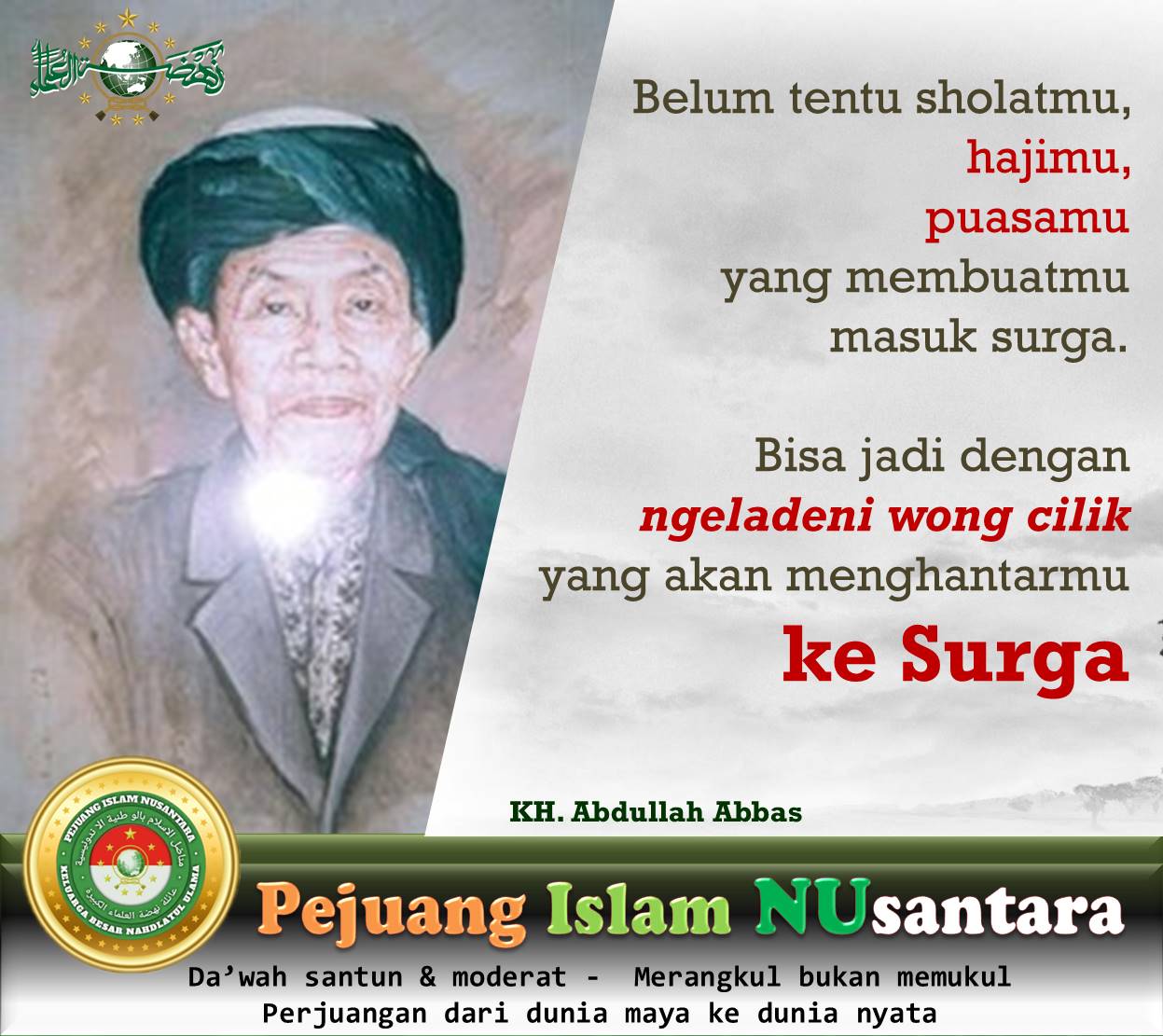 Pejuang Islam Nusantara, Himbau Sahabat Bergerak di Tengah Bertambahnya Positif Corona