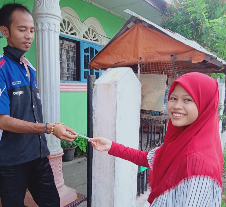 Remaja Surau Darul Mukmin, Dapat Vitamin C Pencegah Corona dari Pukesmas