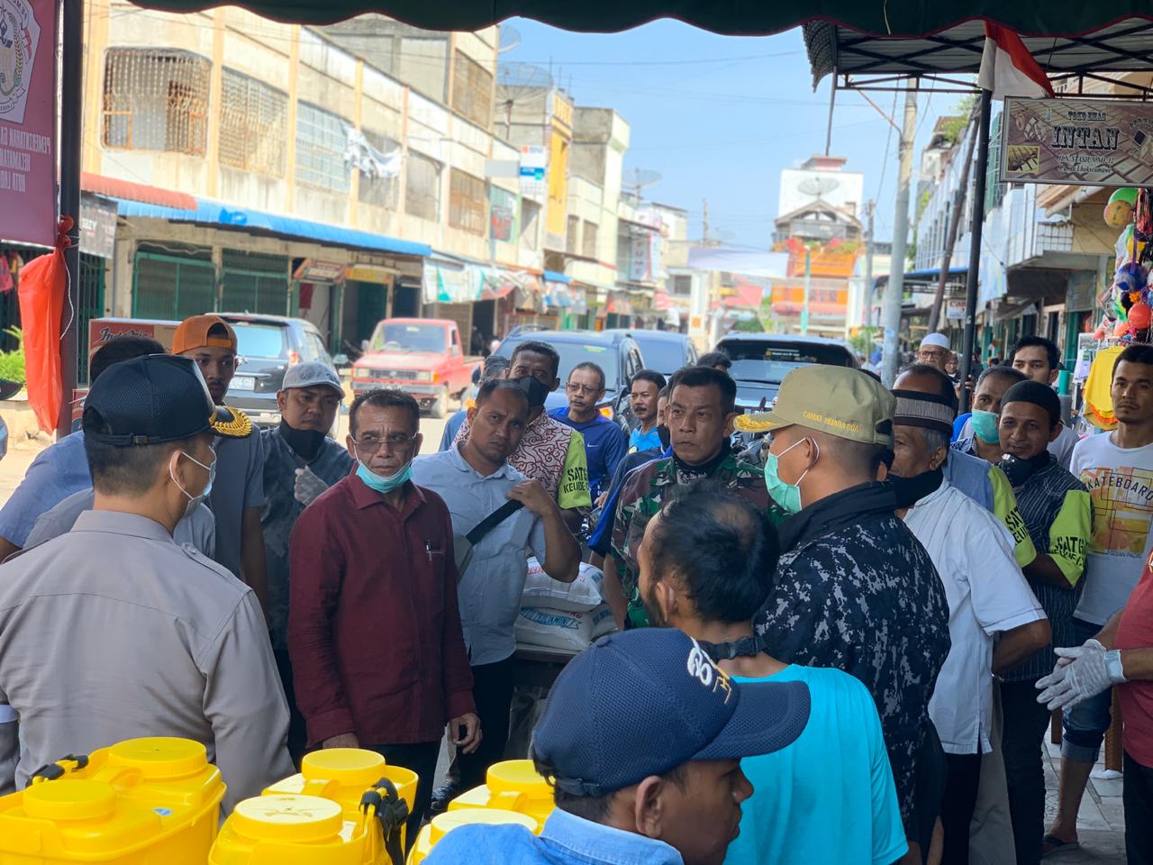 Walikota Lhokseumawe, Tinjau Posko Satgas Covid-19