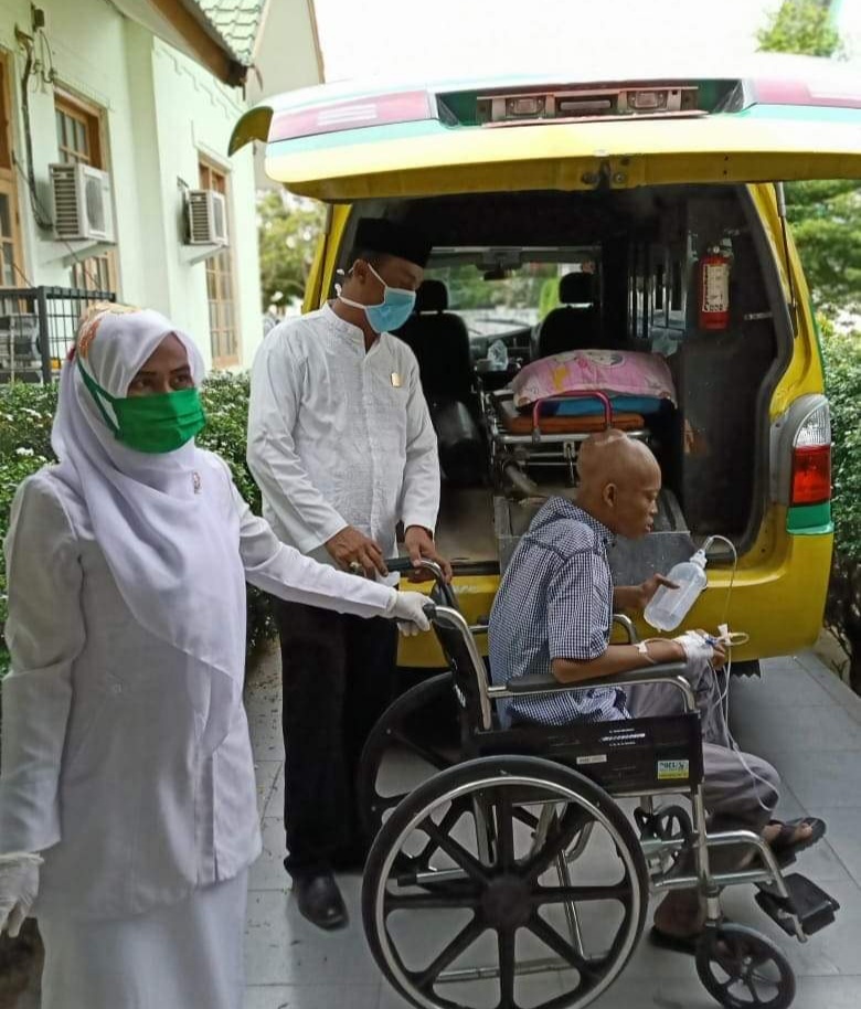 Sekjen Partai Demokrat Aceh Tamiang, Peduli Pasien Tumor