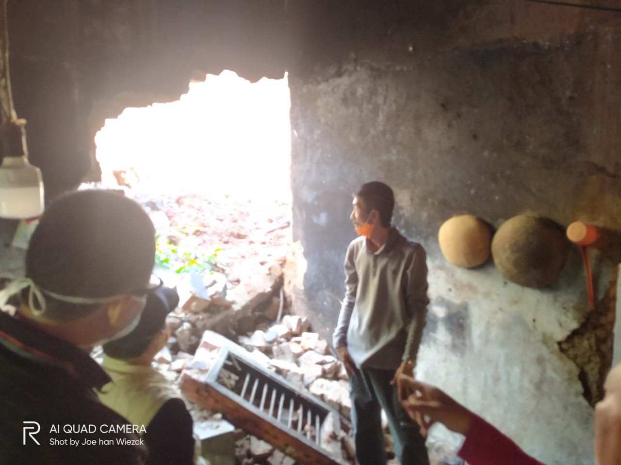 Wakil Walikota Banjar, Tinjau Korban Longsor