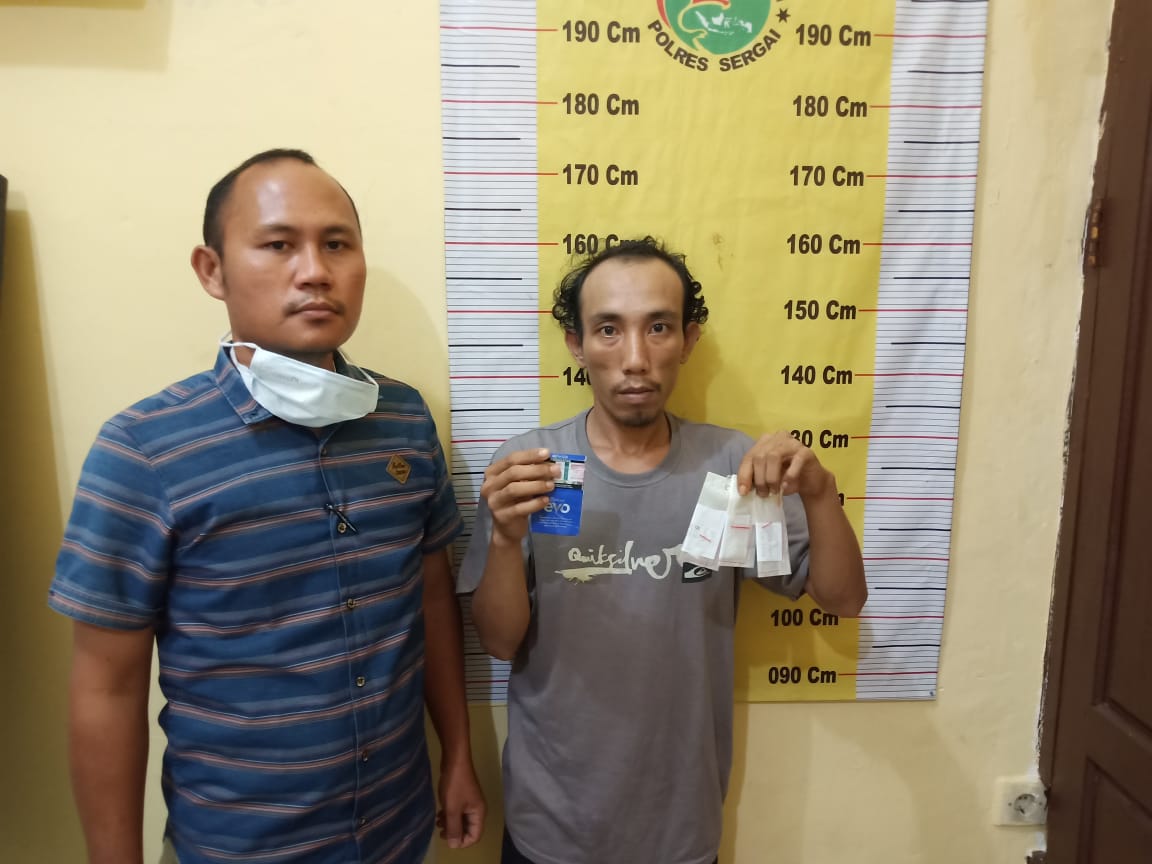 Dua Minggu Jual Sabu, Pengedar Sabu Asal Kampung Banten Ditangkap Tekab Polsek Perbaungan