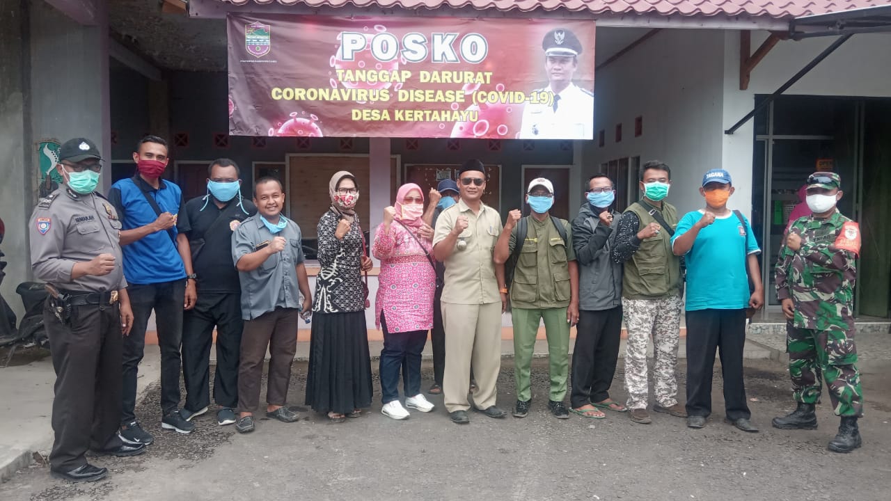 Pemdes Kertahayu, Sosialisasi Pencegahan Penyebaran Virus Corona