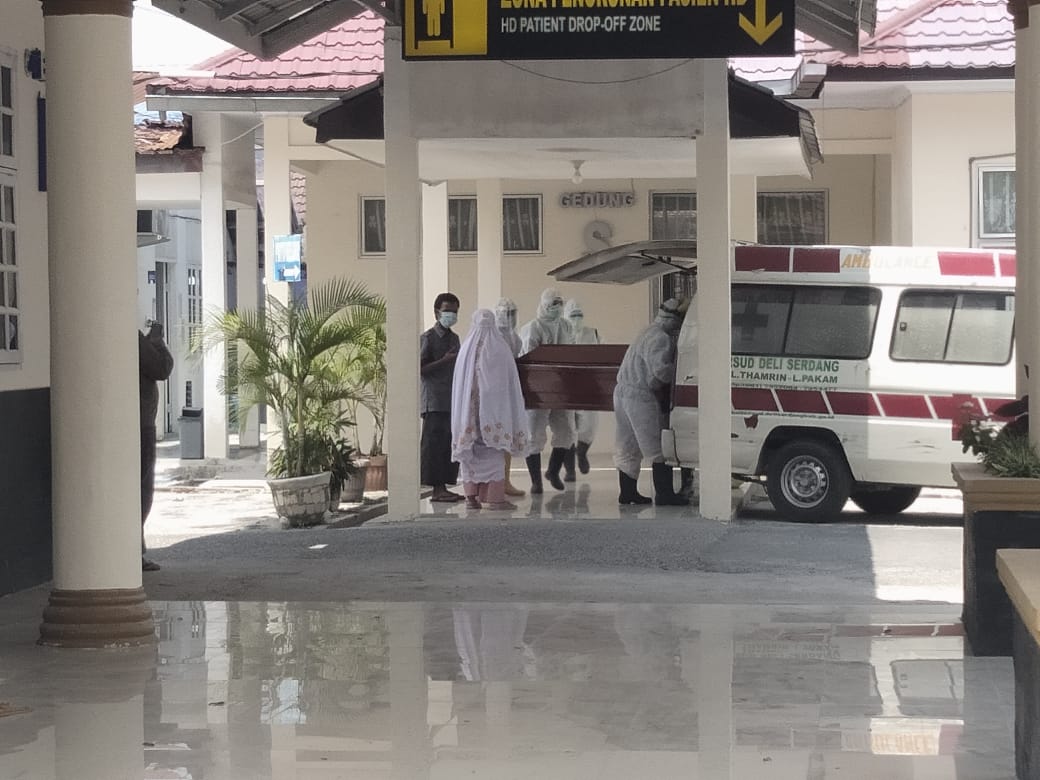 Berstatus PDP Covid-19, Warga Balikpapan Meninggal Dimakamkan di Galang
