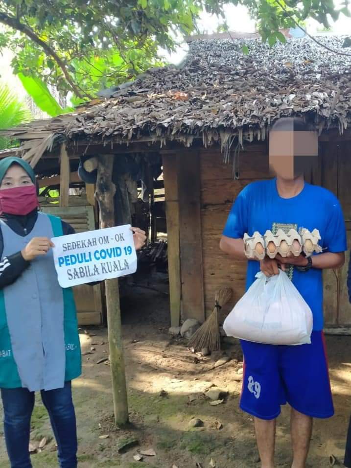 Tahap II Pemabagian Sembako Dari Program Sedekah Om Ok Peduli Covid-19